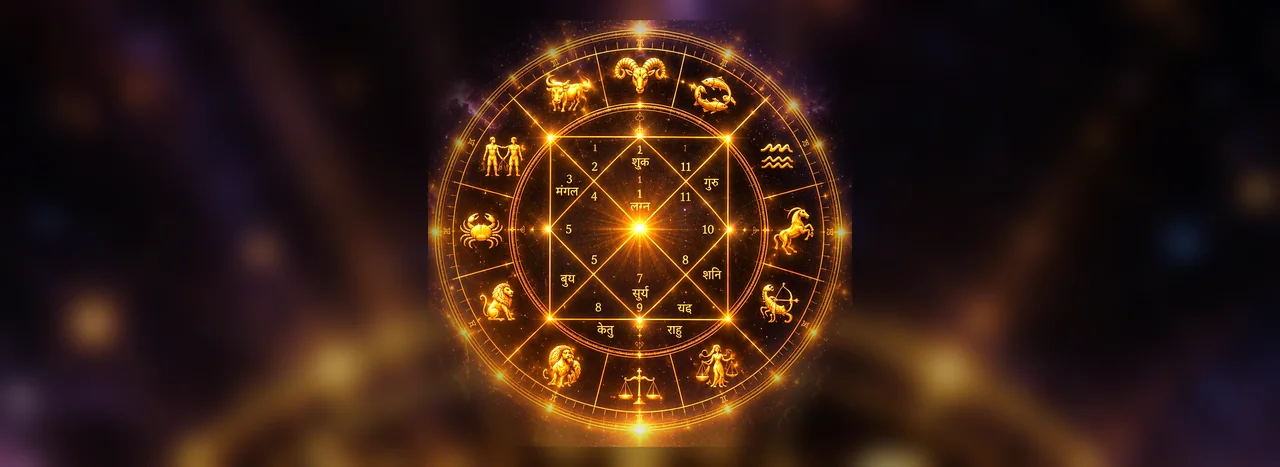 Golden kundli chakra